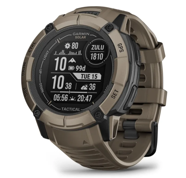 Garmin Instinct 2X Solar Tactical Coyote Tan – Mareshop