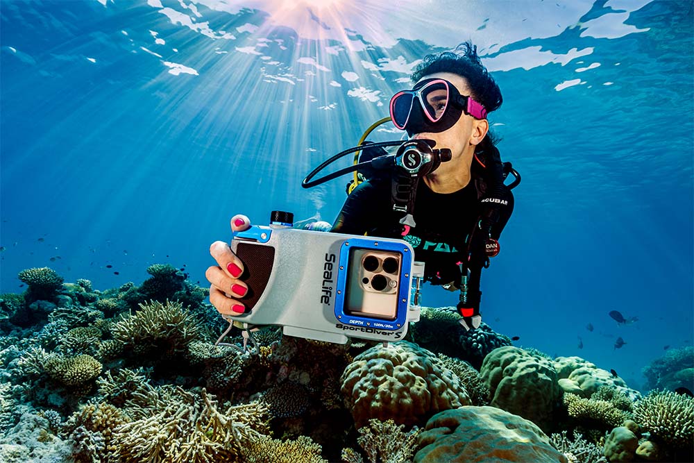 Snorkeling, immersioni, vacanze: porta il tuo smartphone sott'acqua con SeaLife