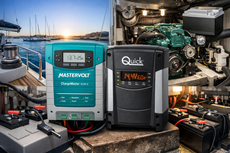 Come scegliere il caricabatterie nautico giusto: guida tecnica completa 2026