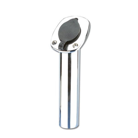 Trem Stainless Steel Fishing Rod Holder - Black Cap