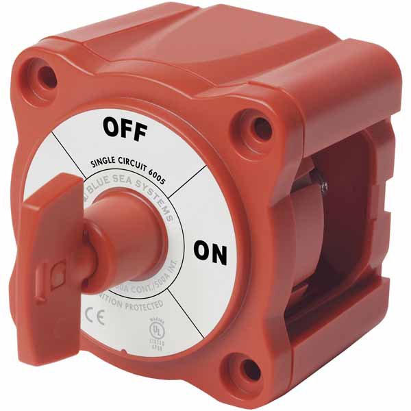 Battery switch Mini 300A with key