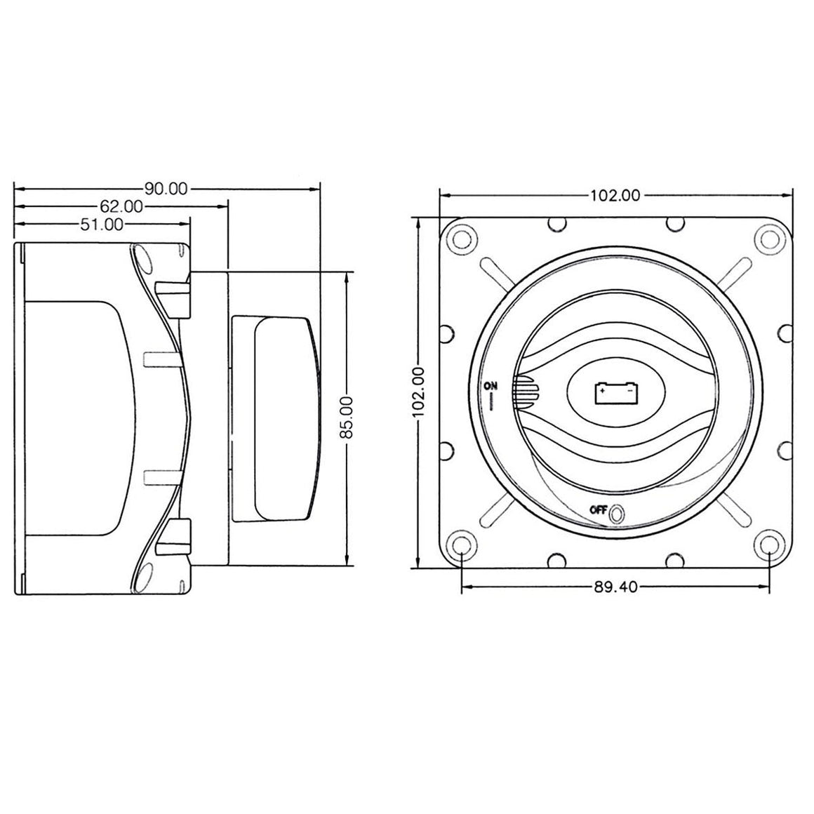 Trem Selettore per batterie