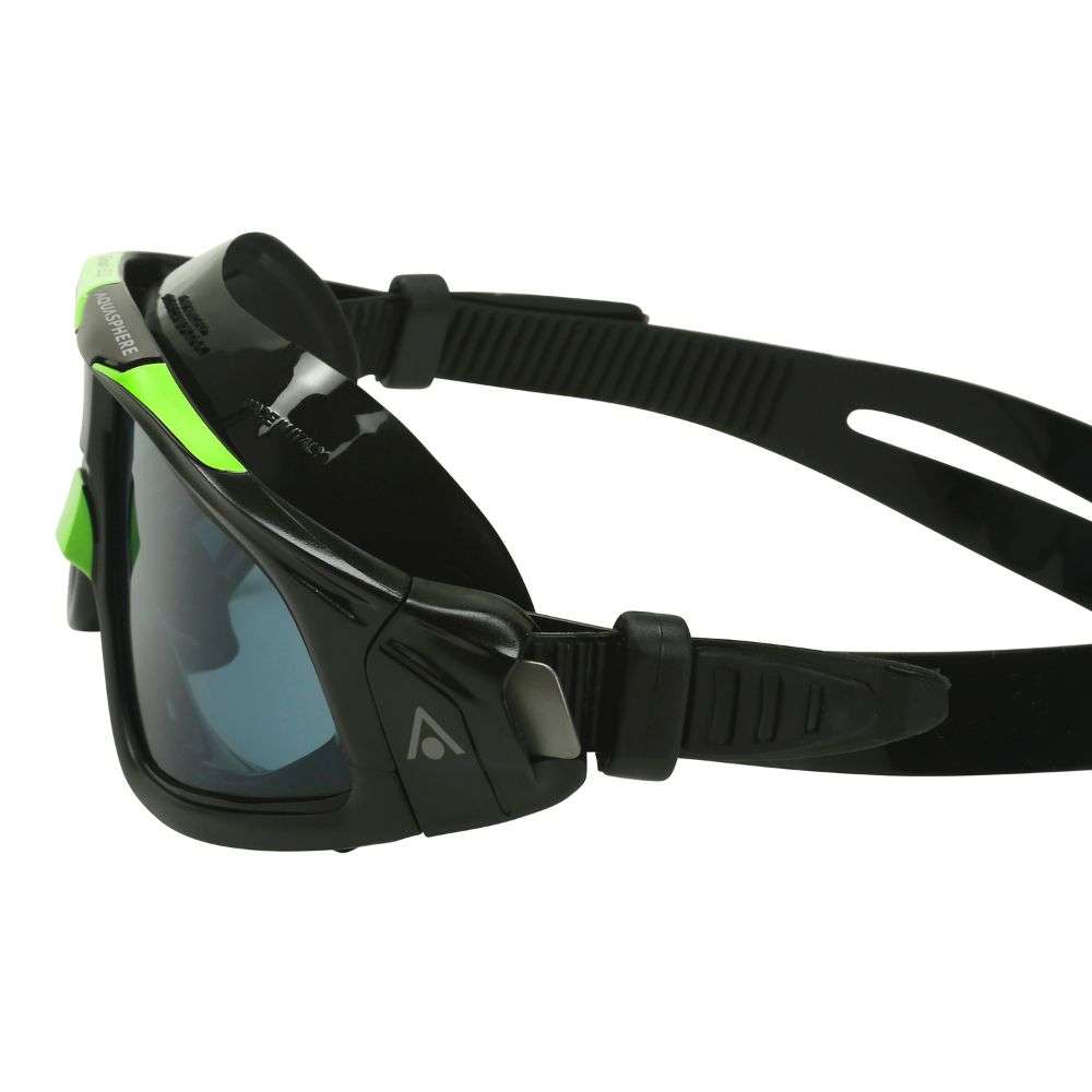 Occhialini da nuoto Aquasphere Seal 2.0 Nero/Verde con lente fumé - immagine 3