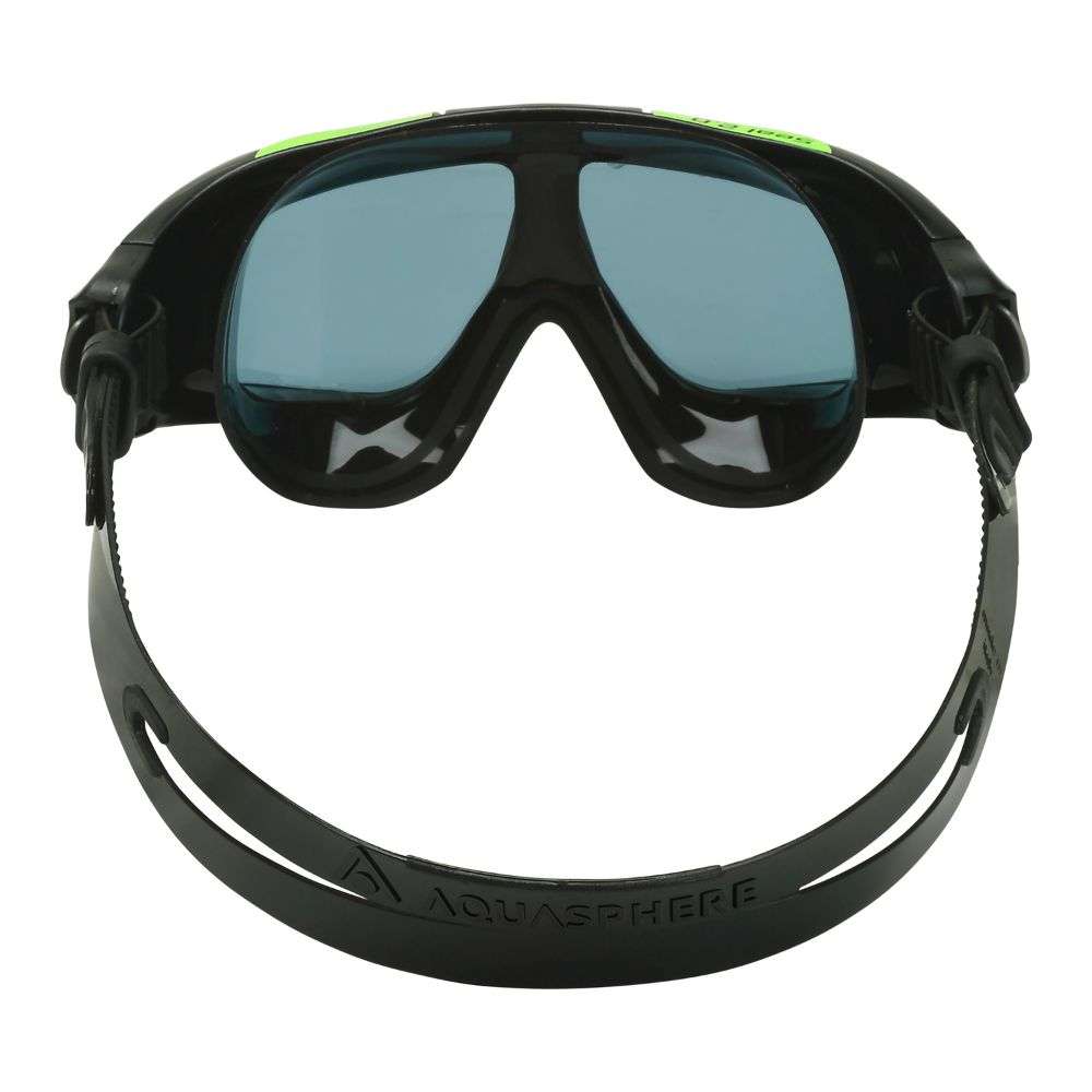 Occhialini da nuoto Aquasphere Seal 2.0 Nero/Verde con lente fumé - immagine 4