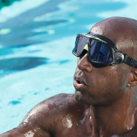 Occhialini da nuoto Aquasphere Seal 2.0 Nero/Verde con lente fumé - immagine 6