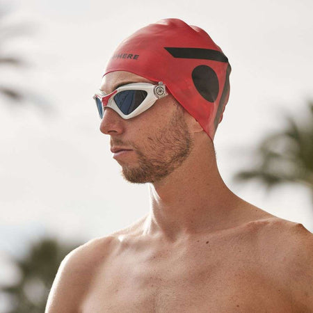 Occhialini da nuoto Aquasphere Kayenne Grey/Red - immagine 5
