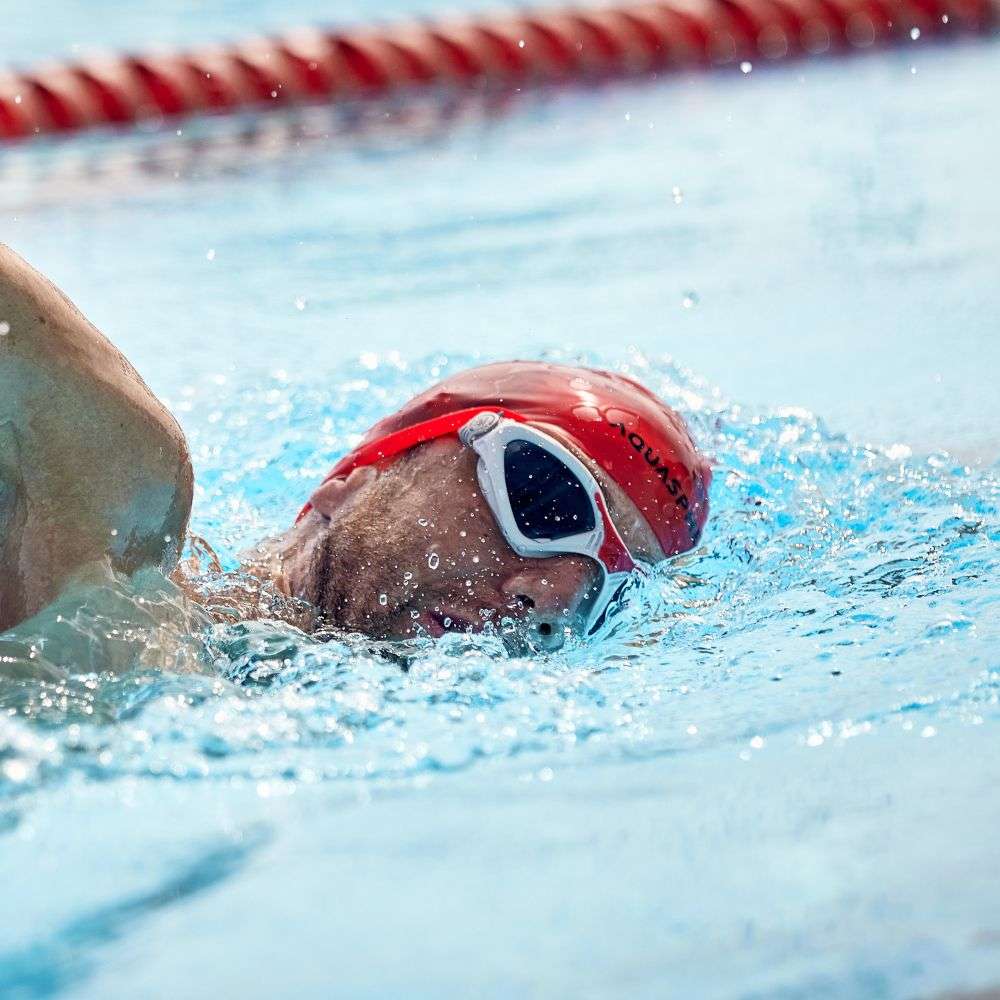Occhialini da nuoto Aquasphere Kayenne Grey/Red - immagine 6