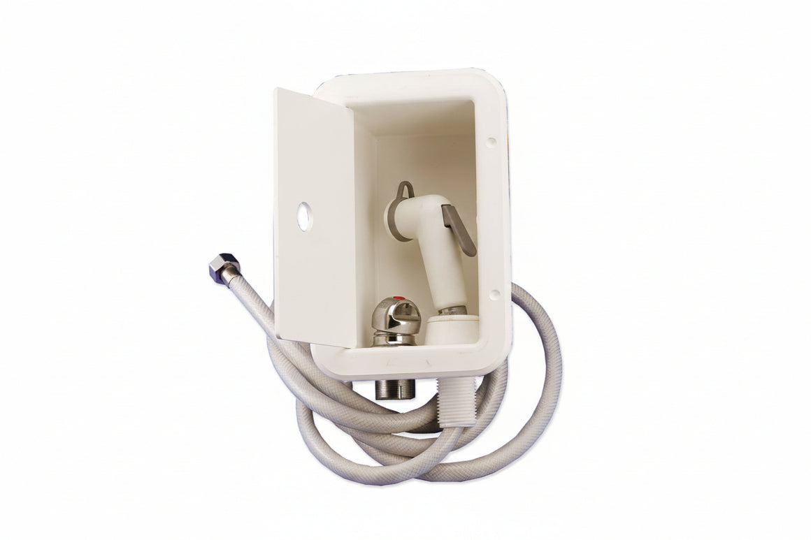 Box doccia con doccia a pulsante e miscelatore Trem N0105250