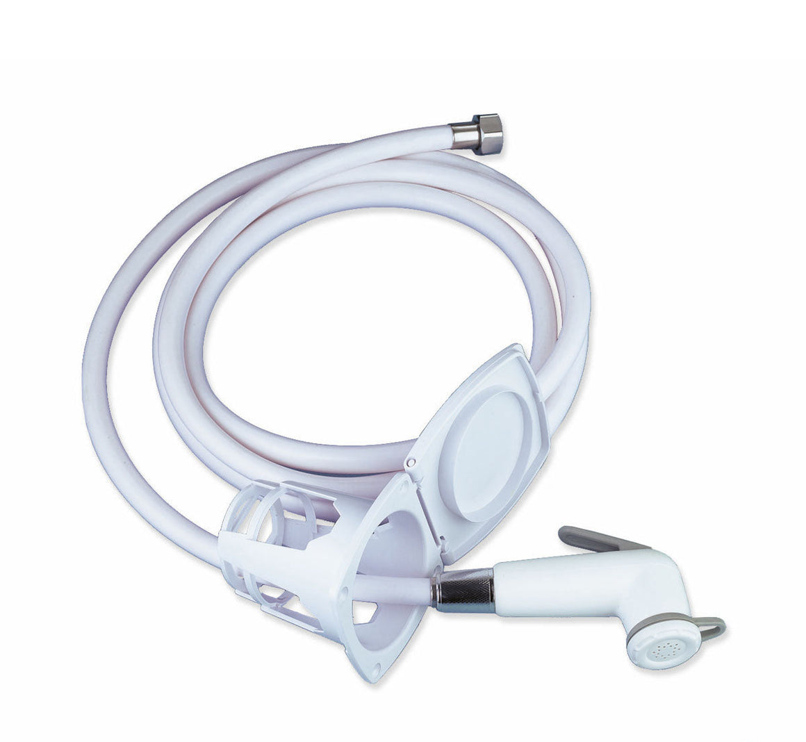 Box doccia con doccia a pulsante compatto Trem