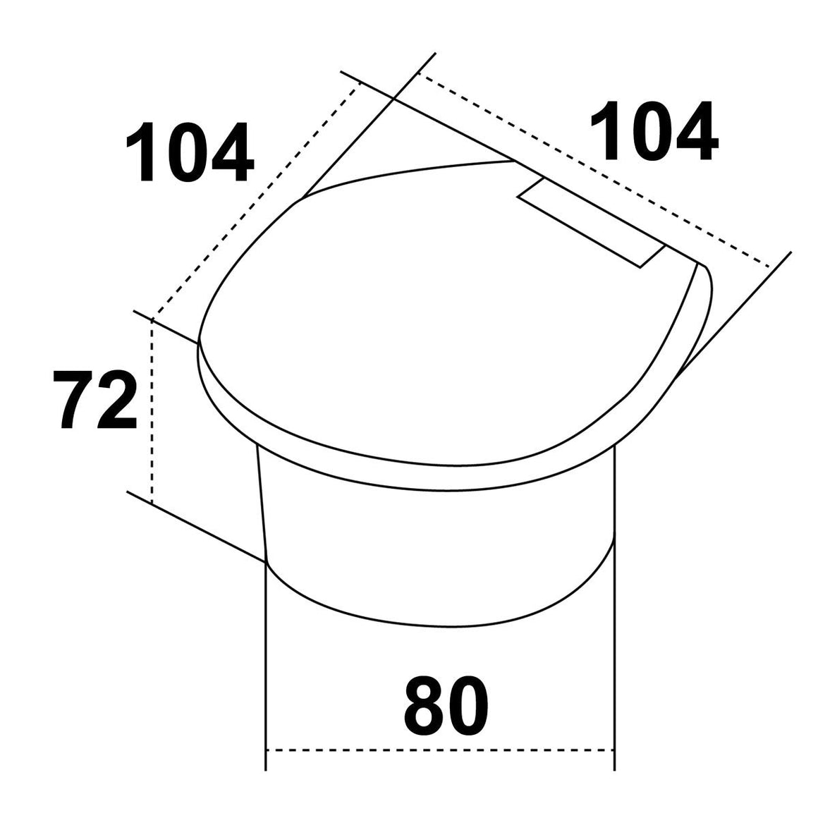 Box doccia con doccia a levetta ottone cromato Trem - dettaglio