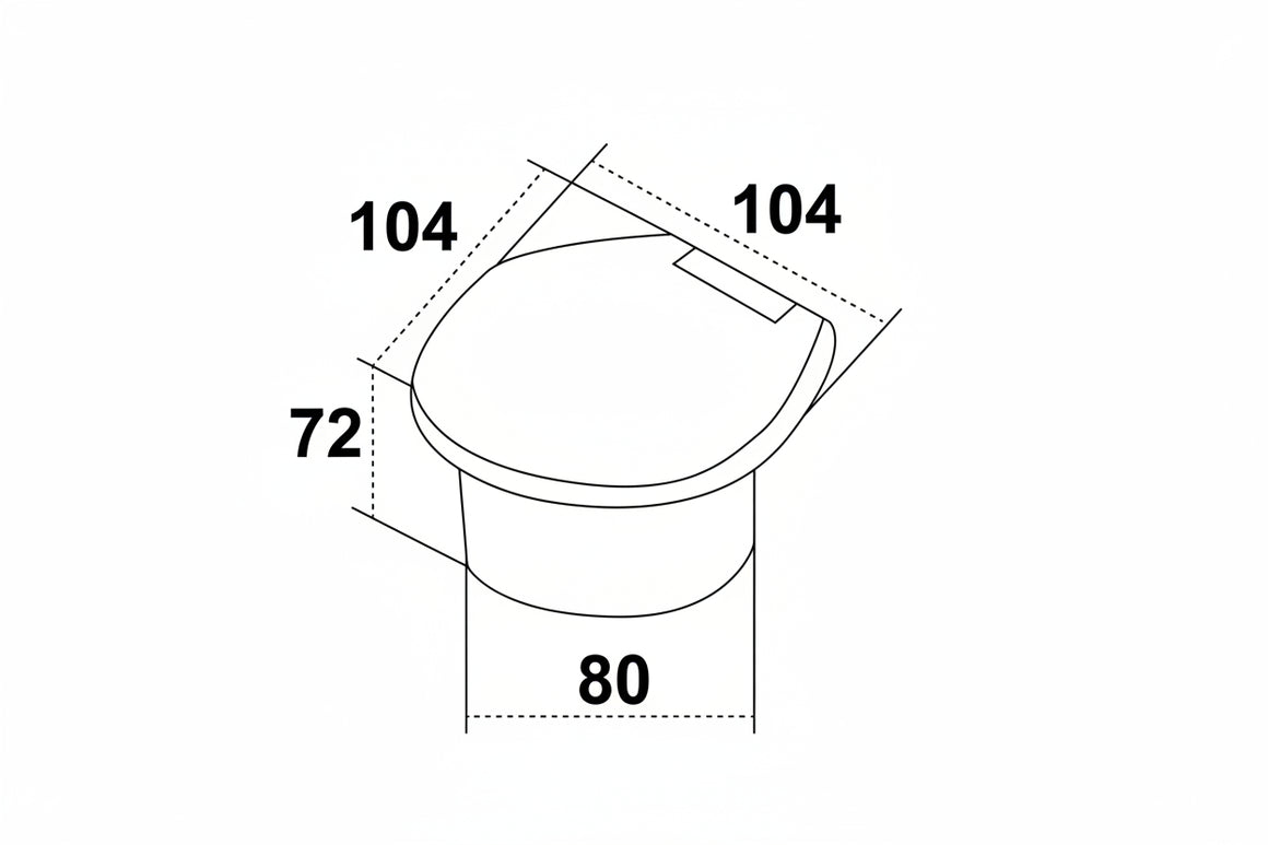 Box doccia con doccia a pulsante ottone cromato e plastica Trem - dettaglio