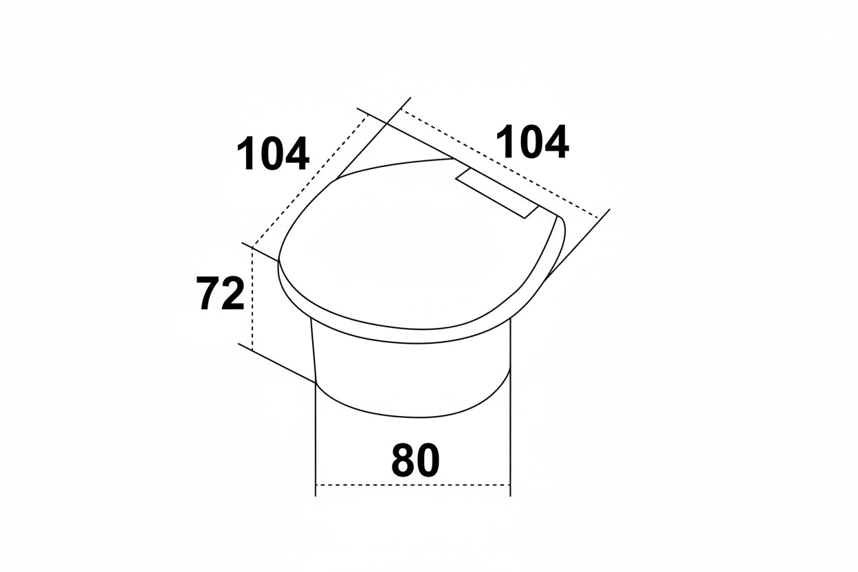 Box doccia con doccia a pulsante ottone cromato e plastica Trem - dettaglio
