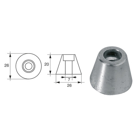 Anodo Sleipner SP30/40 - Polipodio FONP