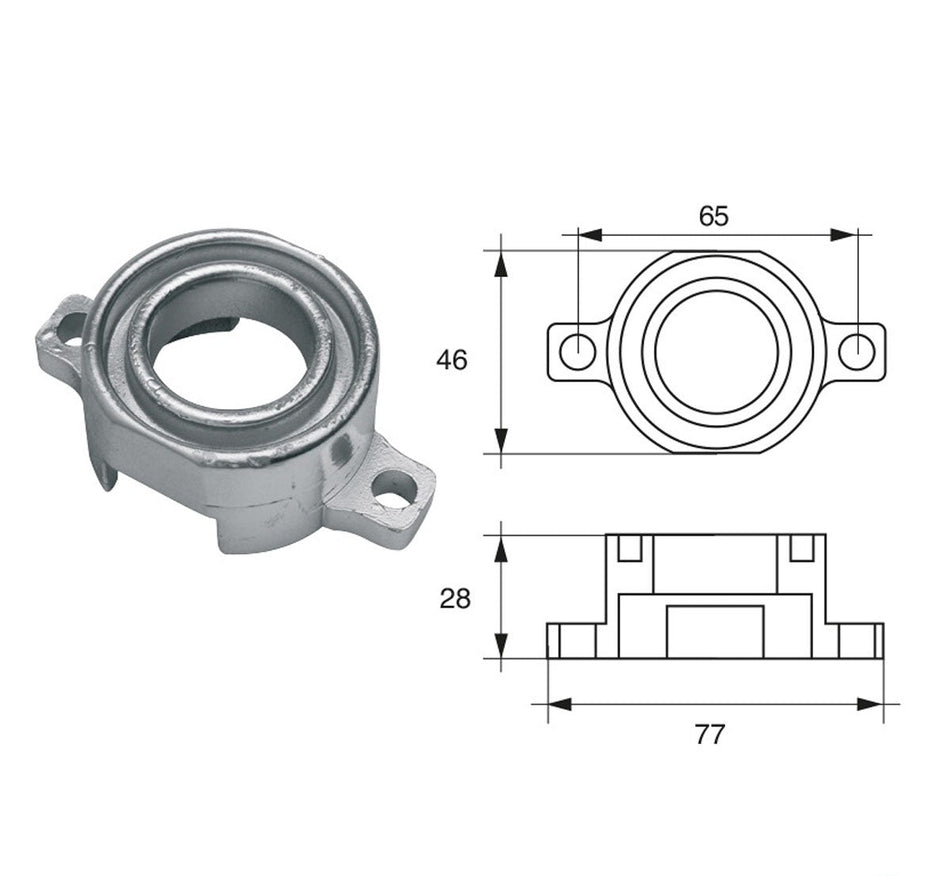 Anodi per motori Johnson Evinrude FG-11 HP 40-50