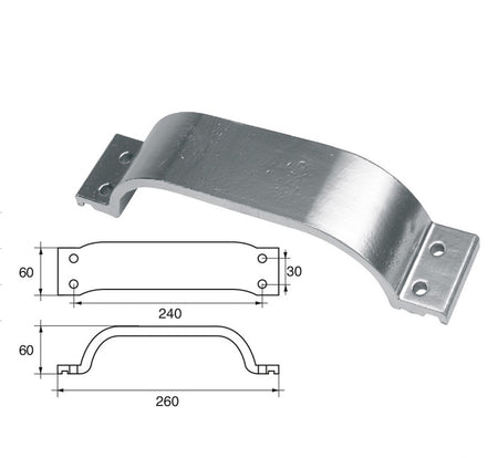 Anodi per motori Mercury Mercruiser FM-25 HP 150-200 - Polipodio