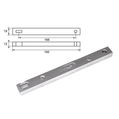 Anodi per motori Mercury Mercruiser FM-23 HP 25-30-40 4T - Polipodio