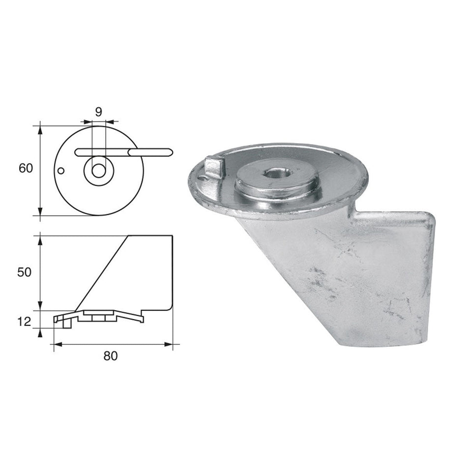 Anodi per motori Suzuki FM-23/S HP 40-50-75-85