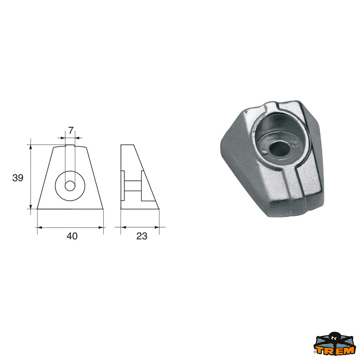 Anodi per motori Suzuki FM-30/S HP 115