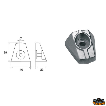 Anodi per motori Suzuki FM-30/S HP 115