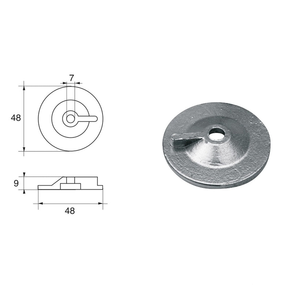 Anodi per motori Suzuki FM-31/S HP 9.9-15