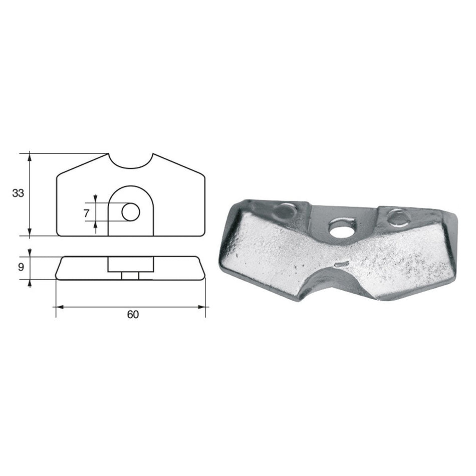 Anodi per motori Yamaha-Mariner 6L5-45251-02