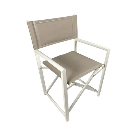 Poltroncina Pieghevole Deco - Bianca