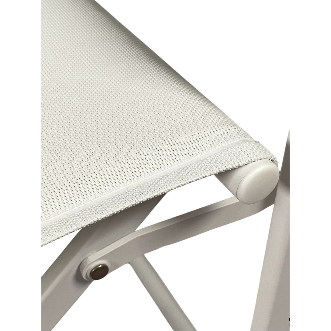 Poltroncina Pieghevole Deco - Bianca
