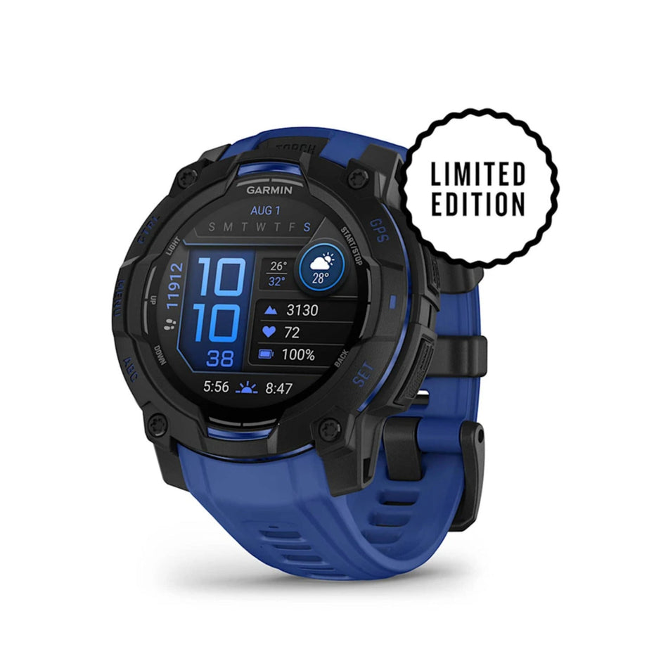 Garmin Instinct 3 45mm Amoled Black Bolt Blue