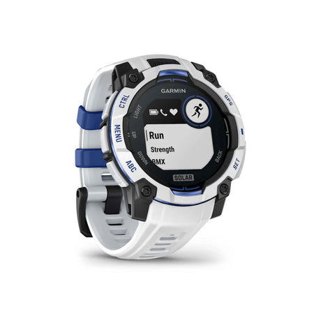 Garmin Instinct 3 45mm Solar Whitestone dettaglio cassa