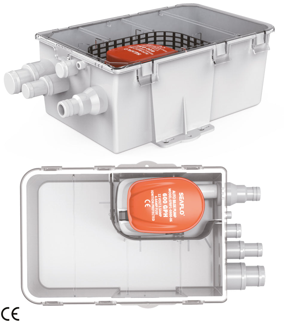 Seaflo Shower Sump 600GPH