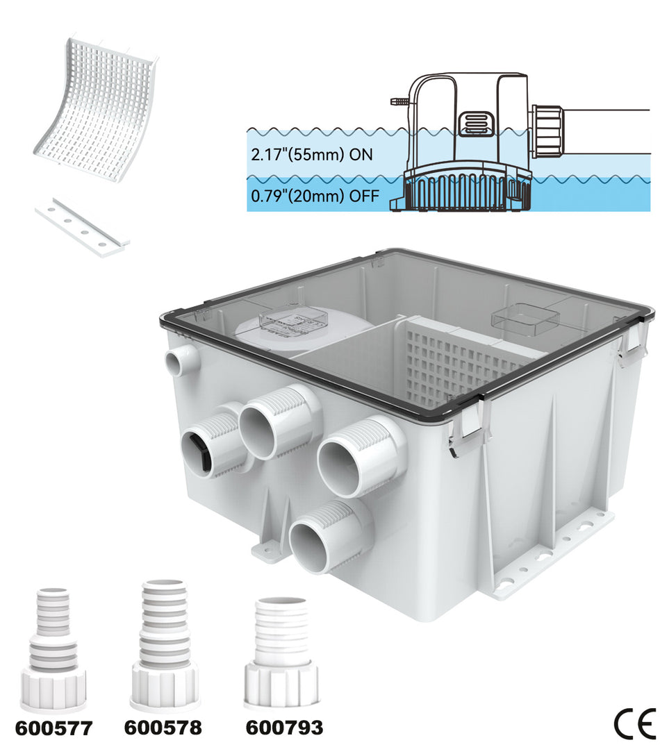 Seaflo Shower Sump 1200GPH