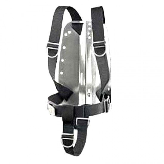 Divemarine Stainless Steel Backplate with Complete Harness