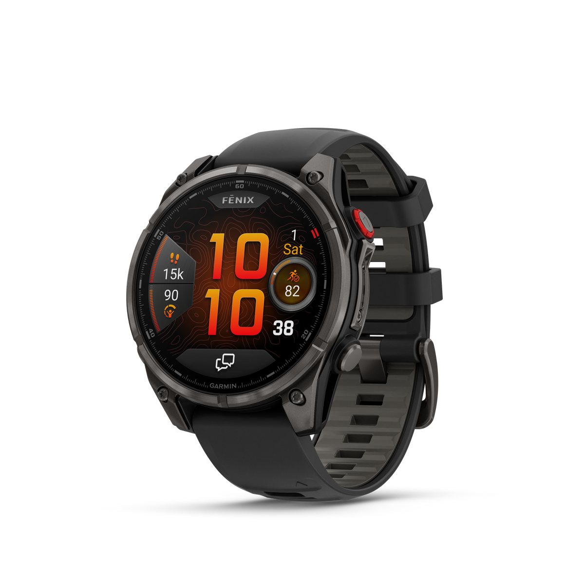 Garmin fenix 8 Pro 47mm Carbon Gray DLC Titanium