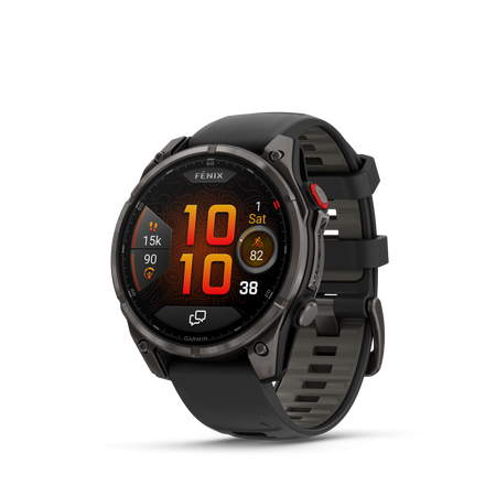 Garmin fenix 8 Pro 47mm Carbon Gray DLC Titanium