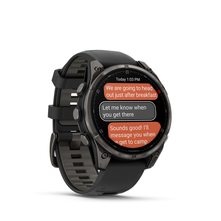 Garmin fenix 8 Pro 51mm Carbon Gray DLC Titanium