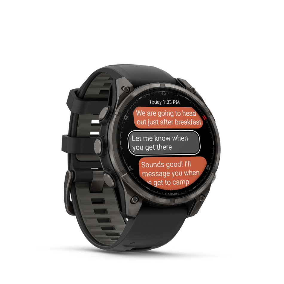 Garmin fenix 8 Pro 51mm Carbon Gray DLC Titanium