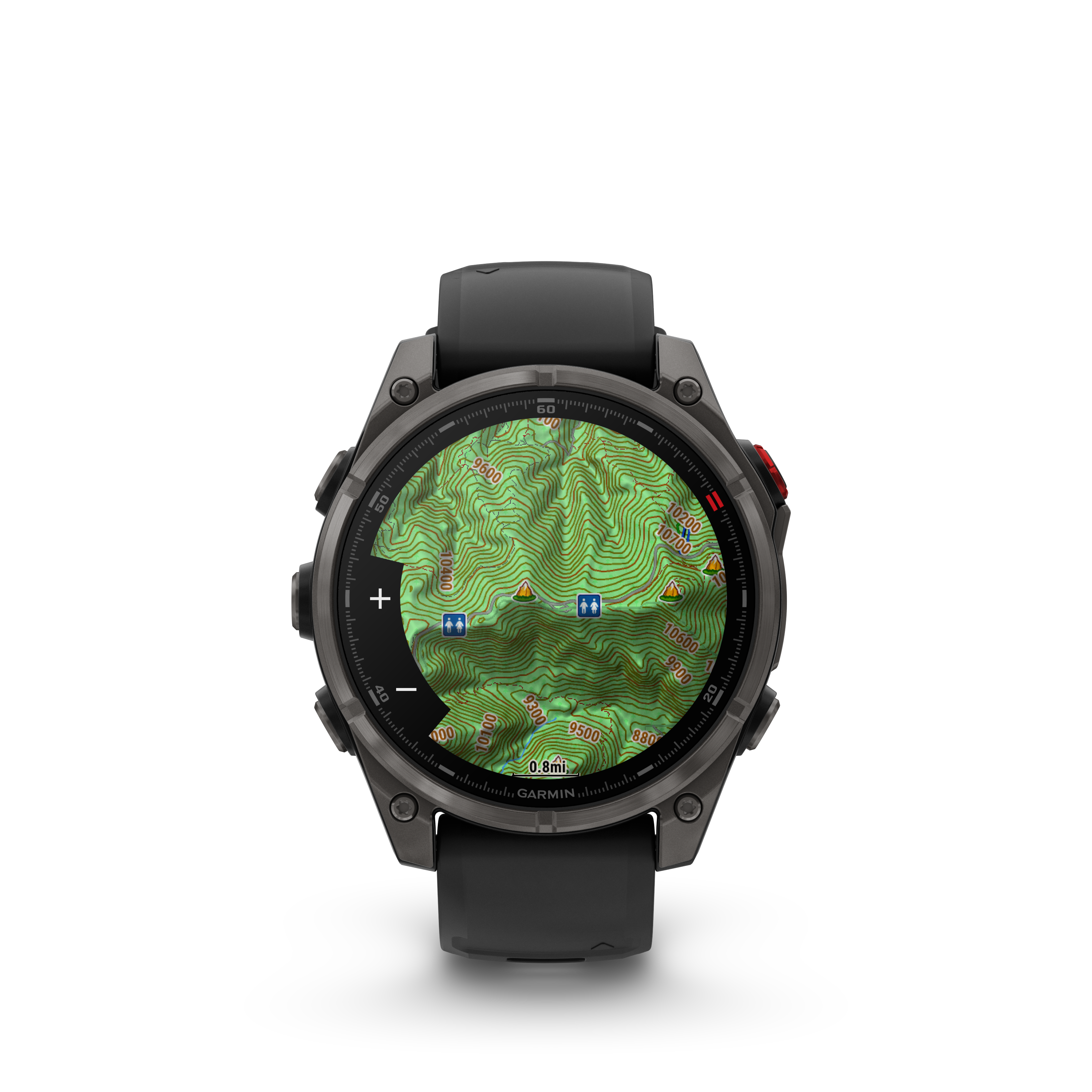 Garmin fenix 8 Pro 51mm mappa TopoActive Carbon Gray