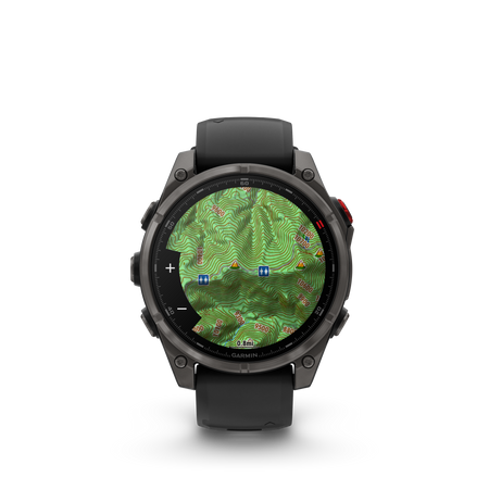 Garmin fenix 8 Pro 51mm mappa TopoActive Carbon Gray