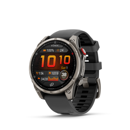 Garmin fenix 8 Pro 47mm Titanium Graphite Black