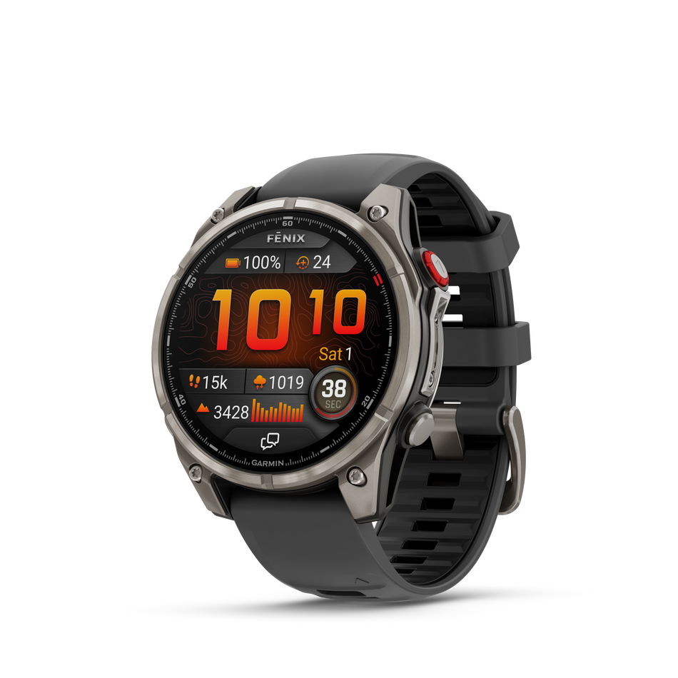 Garmin fenix 8 Pro 47mm Titanium Graphite Black