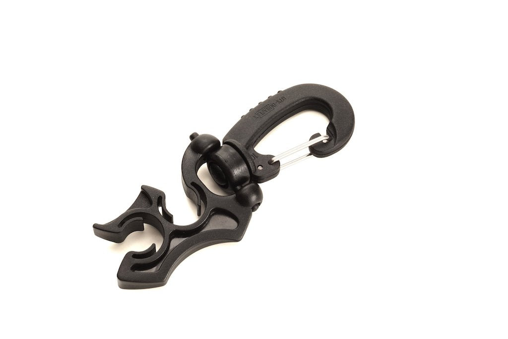Divemarine Swivel Black Double Hose Holder