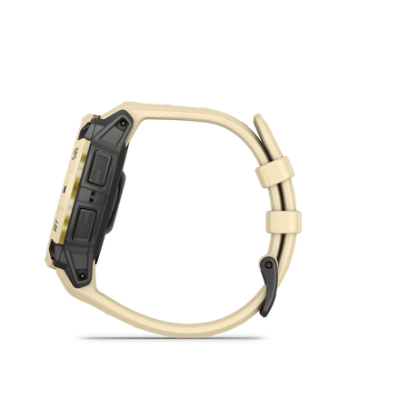 Garmin Instinct 3 45mm Amoled Citrine vista laterale