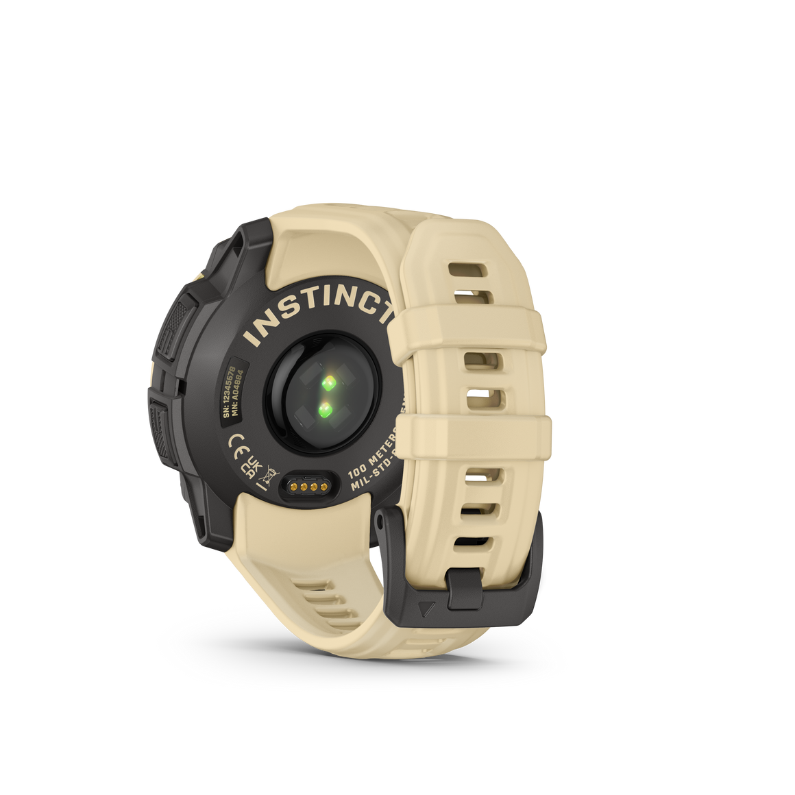 Garmin Instinct 3 45mm Amoled Citrine retro cassa