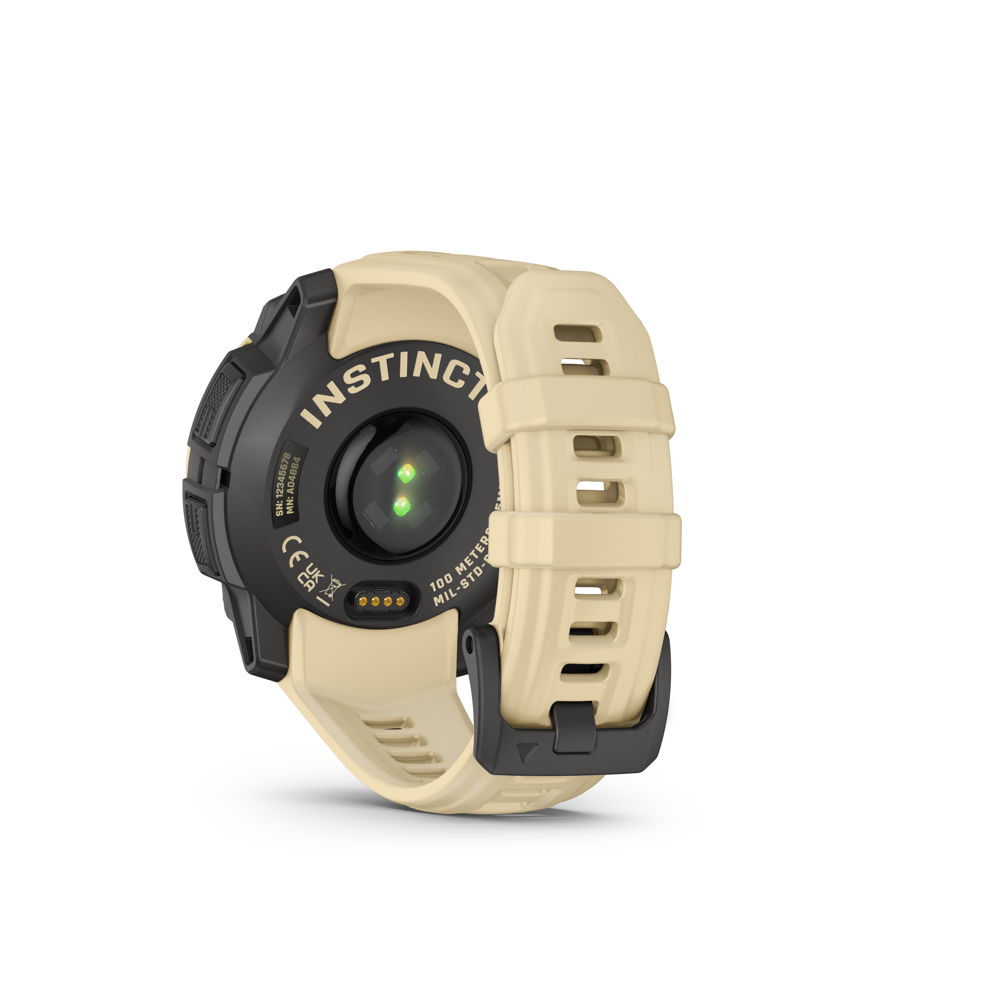 Garmin Instinct 3 45mm Amoled Citrine retro cassa