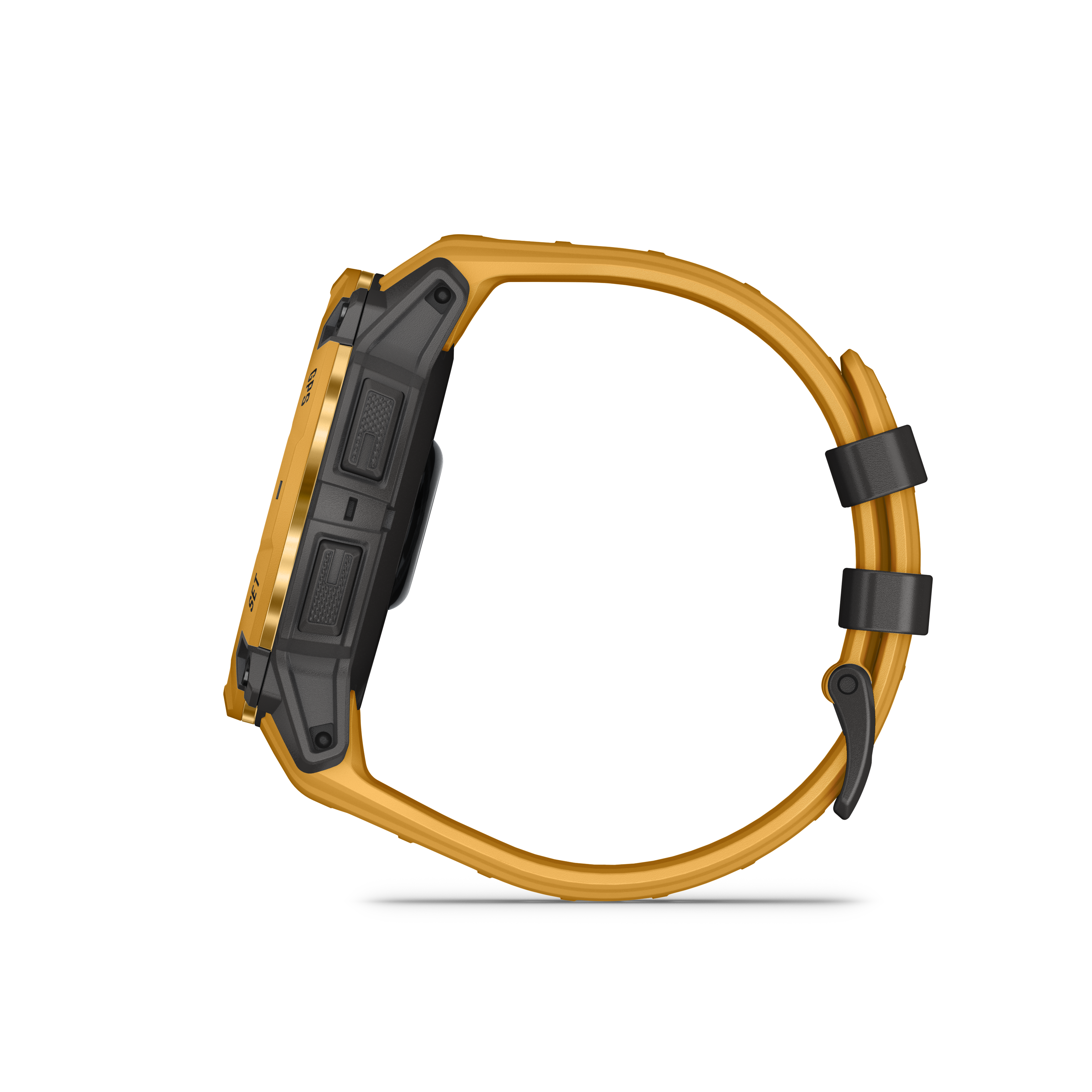 Garmin Instinct 3 50mm Solar Sunburst vista laterale