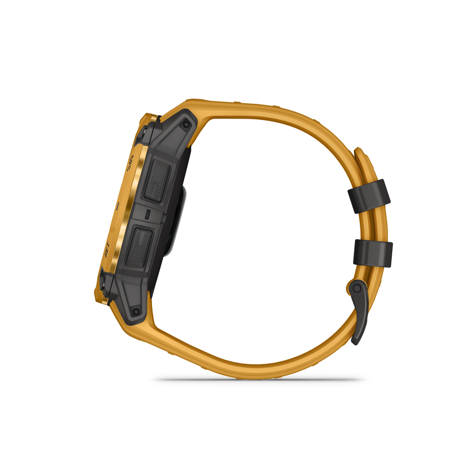Garmin Instinct 3 50mm Solar Sunburst vista laterale