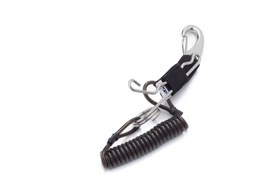 Divemarine SS Wire Tech Coil Lanyard