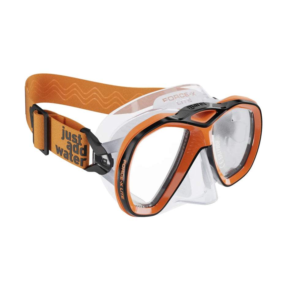 Mares Force-X Lite Transparent/Orange