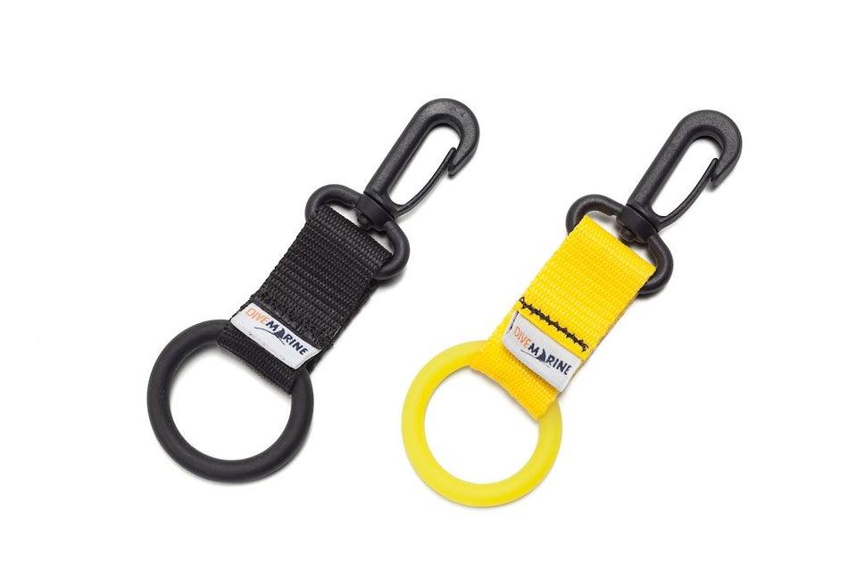 Divemarine Octopus Holder Yellow with Latex Ring