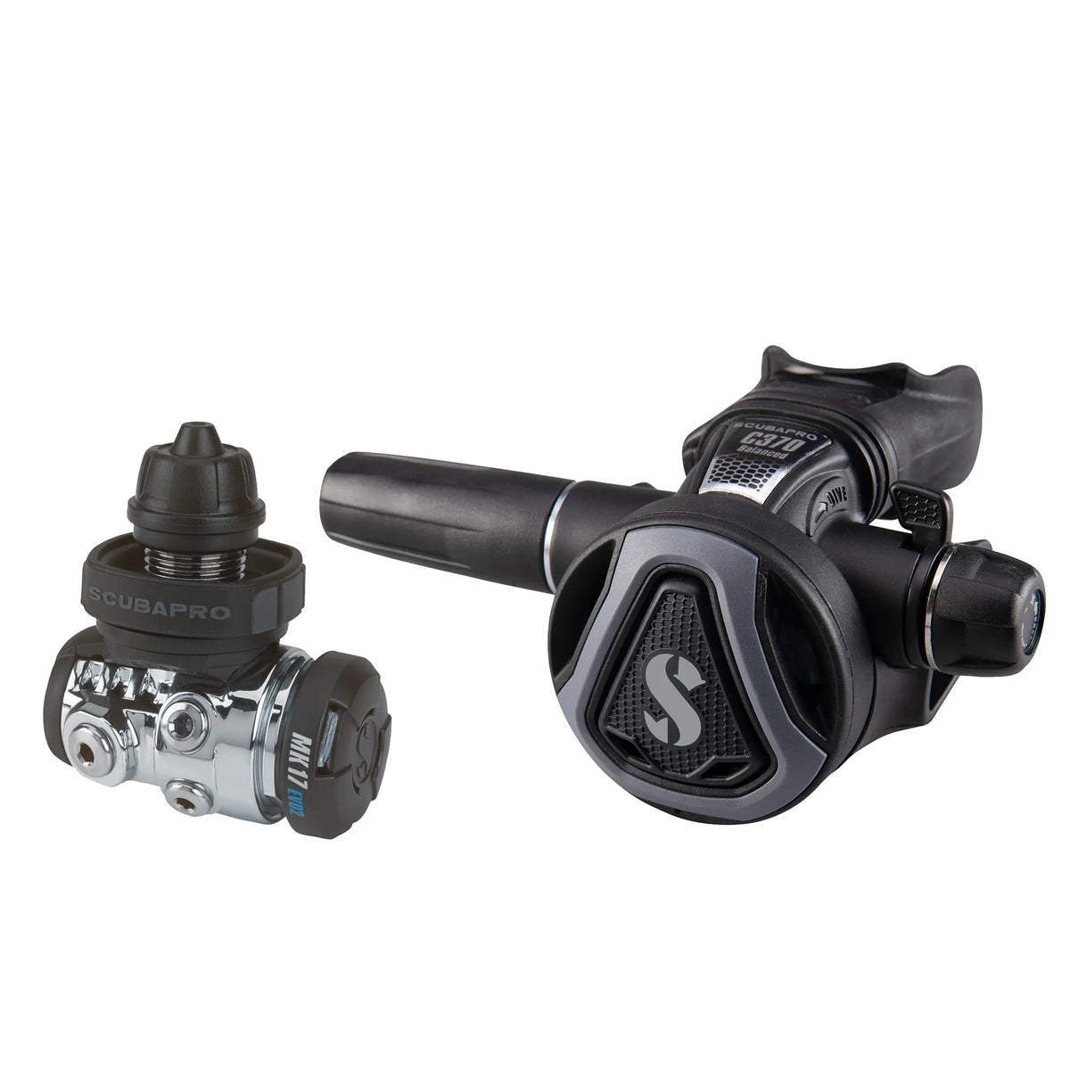 Scubapro MK17 EVO2/C370 DIN Nero/Grafite - Kit completo